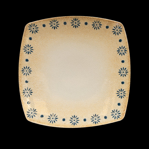 saturnia saturnia collezione table piatto portata quadro l 31 cm h 35 cm diag 37 cm porcellana tokio decorata ean 8003342037033