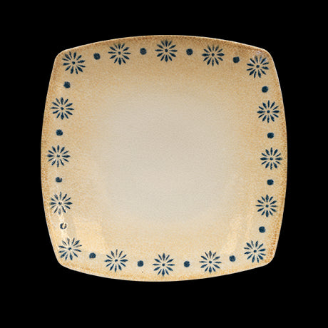 saturnia saturnia collezione table piatto portata quadro l 31 cm h 35 cm diag 37 cm porcellana tokio decorata ean 8003342037033