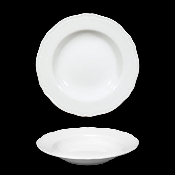 saturnia saturnia piatto piano d 23 cm h 39 cm porcellana praga bianco ean 8003342016687