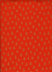 Saul Sadoch Papier Cadeau De Noël Ecocarta H 0,70 Mt L 25 Mt Rouge