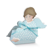 Scotton Ange assis 60 x 40 x 100 mm Bleu 10 pièces