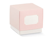Boîte Scotton Fleur Millerighe Rose 90 x 90 x 90 mm 10 pièces
