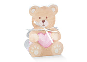 Boîte Petit Ours Scotton 60 x 45 x 110 mm Rose 10 pièces