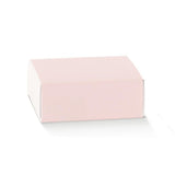 Scatolina cassetto fiammifero Scotton rosa fibra 6×5×3cm CONF 10 PZ. Bomboniera battesimo e baby shower bambina ean 8007402327973
