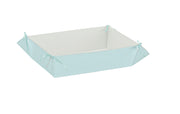 Plateau Scotton Pearl bleu clair 285 x 190 x 80 mm, 10 pièces