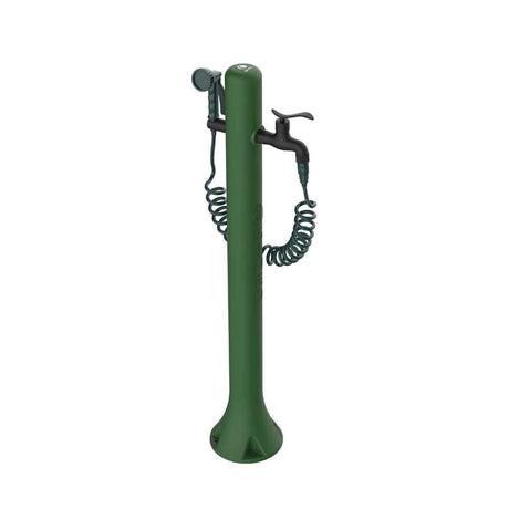 immagine-1-sined-acqua-pro-fontanella-da-giardino-con-attacco-laterale-e-pistola-in-polietilene-verde-ean-8025431018037