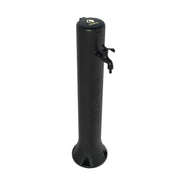 SINED Tritone Fontaine de Jardin HDPE Noir 100 cm