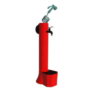 SINED Tritone Pro Fontaine de Jardin Rouge HDPE H100 Tuyau 7,5m