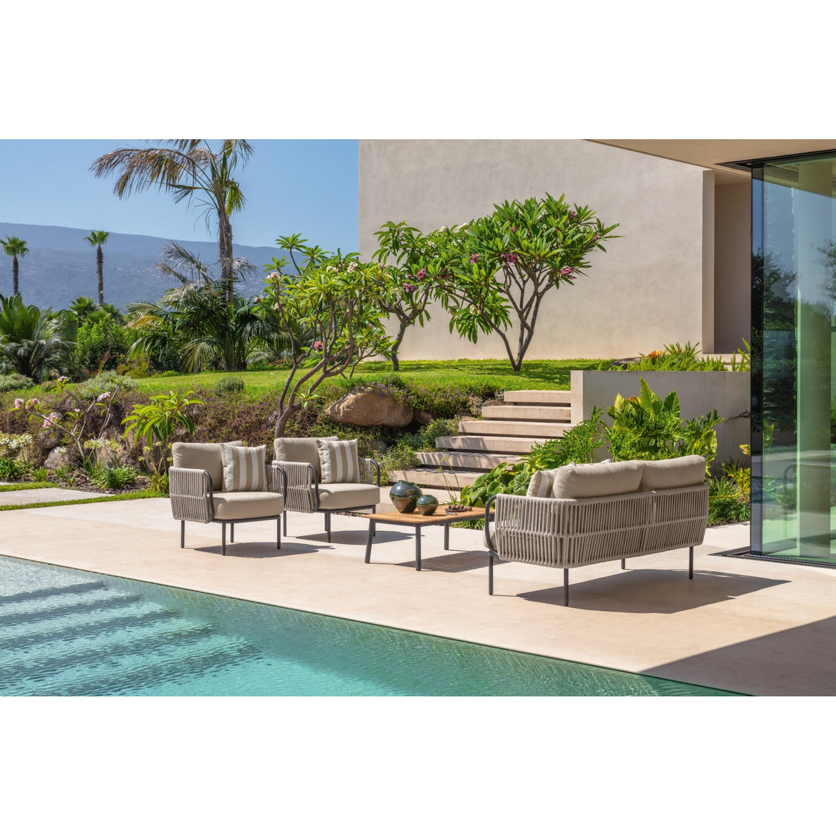 talenti talenti salotto plum set sofa 2 poltrone armchair e tavolo caffe beige charcoal