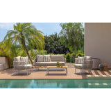 talenti talenti salotto plum set sofa 2 poltrone armchair e tavolo caffe bianco beige