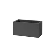 Jardinière Schio TeraPlast Crate 100 cm en résine anthracite