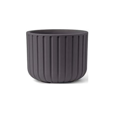 teraplast teraplast vaso echo rigato 50 sovrapponibile resina basalt ean 8051560280298