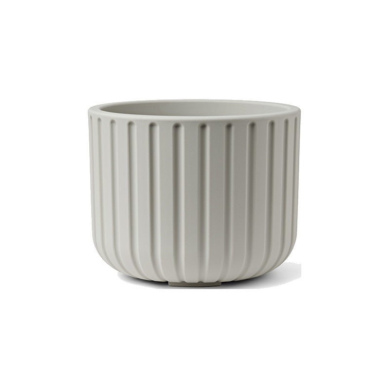 teraplast teraplast vaso echo rigato 50 sovrapponibile resina silver fog ean 8051560280328