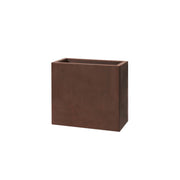 TeraPlast Pot Schio Tower Bronze Résine 80×40 cm