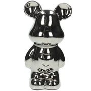 Tognana Ours Tirelire Décoration Maison Ours H 27 Cm Céramique Argent