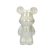 Tognana Ours Tirelire Décoration Maison Ours H 27 Cm Céramique Blanc