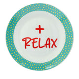 tognana tognana piatto dessert relax good vibes d 205 cm new bone china verde ean 8056444538588