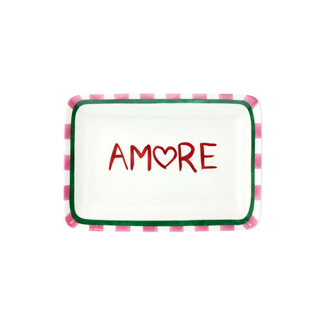 tognana tognana piatto rettangolare amore 23 x 16 cm viva litalia new bone china multicolor ean 8056444556117