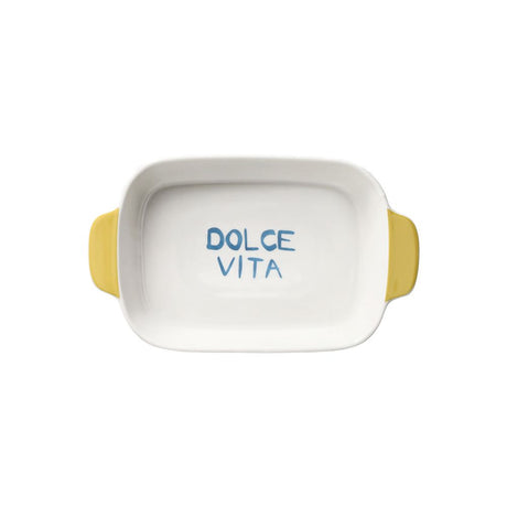 tognana tognana pirofila con manici dolce vita 23 x 14 cm h 4 cm bistro viva litalia new bone china multicolor ean 8056444555813