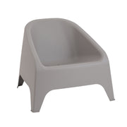 Toomax Fauteuil Matera Gris Tourterelle – Fauteuil de Jardin Empilable Résistant aux Rayons UV