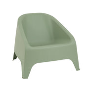 Toomax Fauteuil Matera Vert Sauge – Fauteuil de jardin empilable résistant aux UV