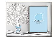 Cadre photo Valenti Arbre de vie 10 x 15 cm Bleu clair