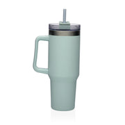 Mug isotherme Versa H 22 cm D 8 cm Acier Polypropylène Gris
