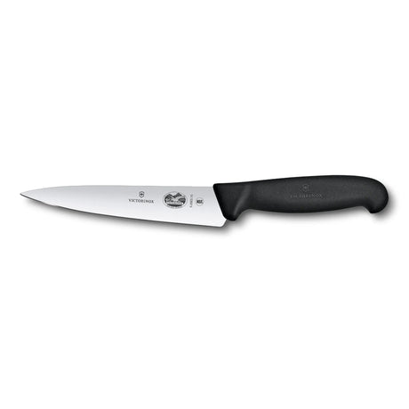 victorinox victorinox coltello cucina lama 15 cm manico fibrox nero ean 7611160506061