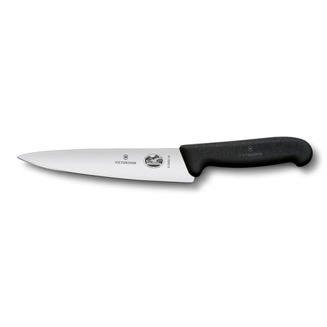 victorinox victorinox coltello cucina lama 19 cm manico fibrox nero ean 7611160501301