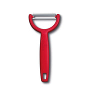 Éplucheur à légumes Victorinox Ypso, lame dentelée à double tranchant, acier Lota rouge