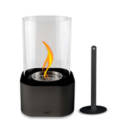 Centre de table pour cheminée WD LifeStyle, couleur noire