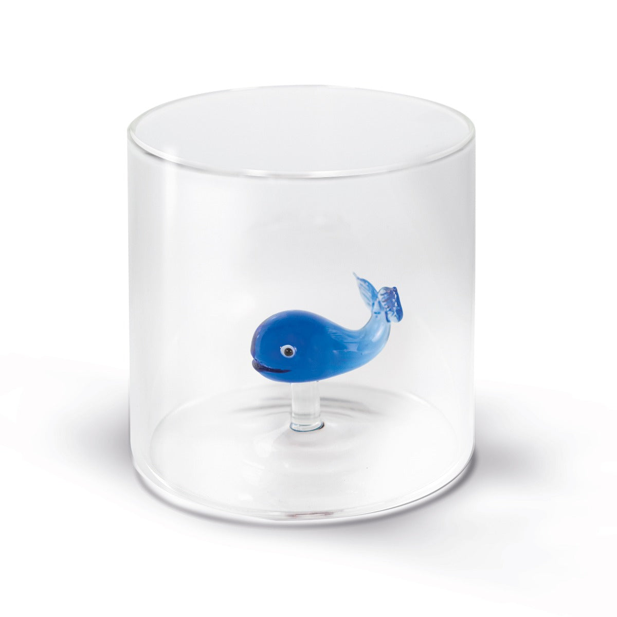 wd lifestyle wd lifestyle bicchiere vetro borosilicato cc 250 ml decoro balena ean 8053300579419