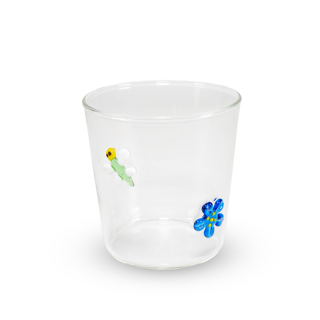 wd lifestyle wd lifestyle bicchiere vetro borosilicato cc 250 ml decoro libellula ean 8055035685229