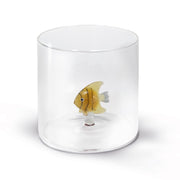 Tasse en verre borosilicaté WD LifeStyle 250 ml, motif poisson rouge