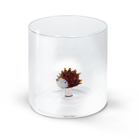 wd lifestyle wd lifestyle bicchiere vetro borosilicato cc 250 ml decoro riccio ean 8055035681528