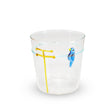 wd lifestyle wd lifestyle bicchiere vetro borosilicato cc 250 ml decoro uccellino ean 8055035685199