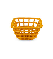Panier de centre de table en grès jaune WD LifeStyle