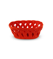 Panier de centre de table en grès rouge WD LifeStyle