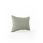 Oreiller gonflable WD LifeStyle avec housse en microfibre olive de 35 x 25 cm
