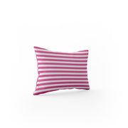 Oreiller gonflable WD LifeStyle avec taie d'oreiller 35 x 25 cm en microfibre rose