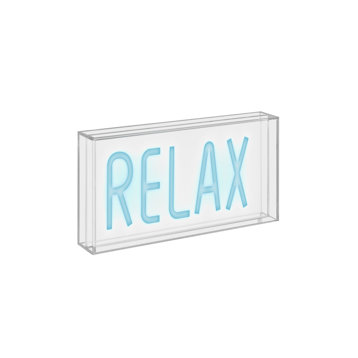 wd lifestyle wd lifestyle insegna neon con cornice in plexiglass 23 x 13 cm decoro relax ean 8053300579365
