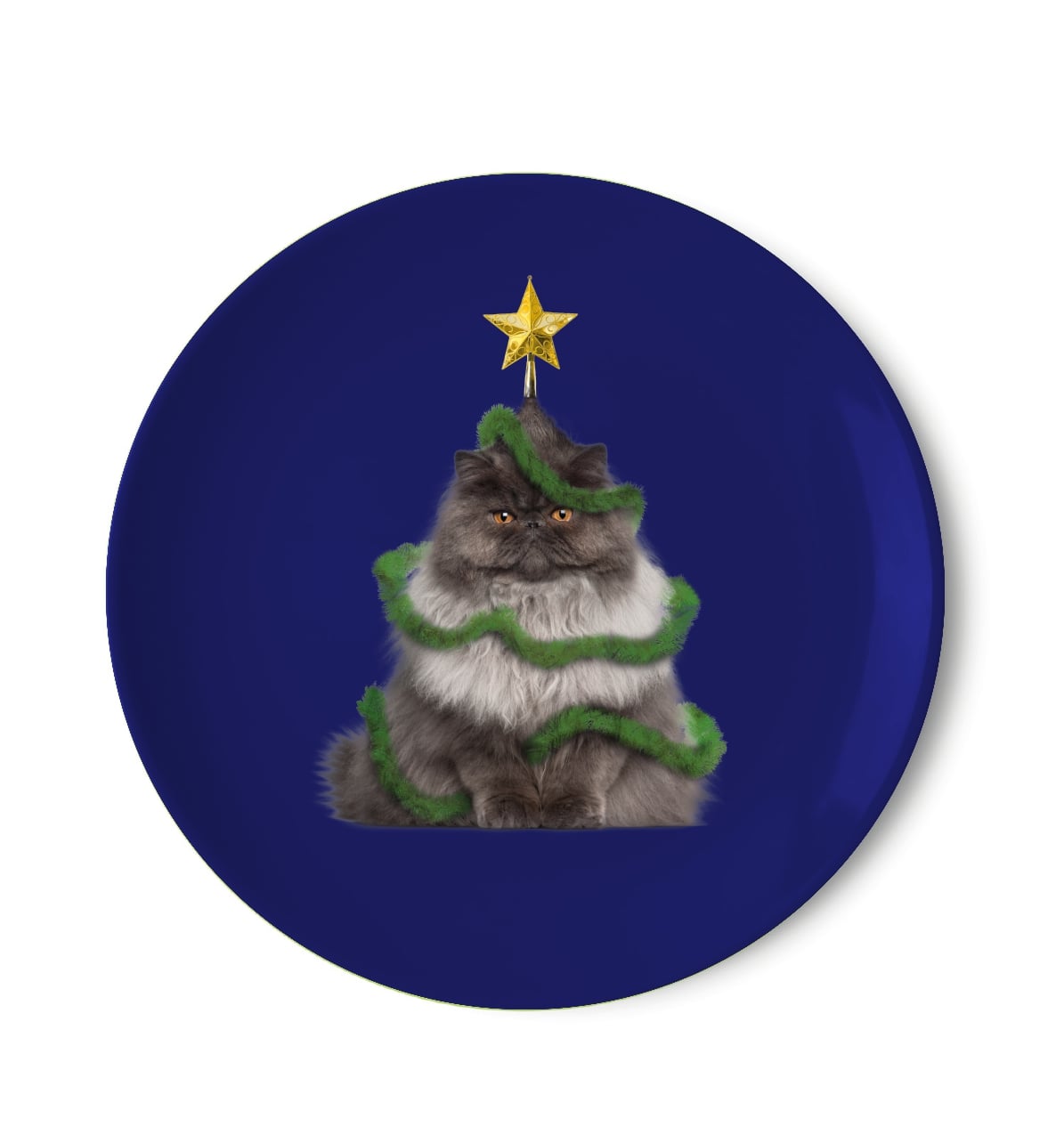 wd lifestyle wd lifestyle piatto panettone d 305 cm decoro gatto natale ean 8055035682679