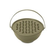 WD LifeStyle Porte-moustiquaire de table et de sol avec tige magnétique vert olive