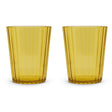 wd lifestyle wd lifestyle set 2 bicchieri in acrilico 370 ml ambra ean 8033040744988