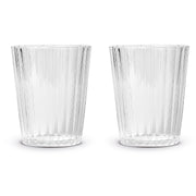 Lot de 2 verres acryliques transparents WD LifeStyle de 370 ml