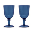 wd lifestyle wd lifestyle set 2 calici in acrilico 460 ml blu ean 8053300574469
