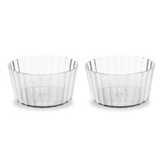 Lot de 2 gobelets en acrylique transparents WD LifeStyle de 490 ml
