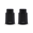 wd lifestyle wd lifestyle set 2 tappi ermetici per bottiglia di vino nero ean 8055035683188