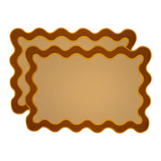 Set de 2 sets de table en coton beige WD LifeStyle