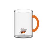 wd lifestyle wd lifestyle tazza vetro borosilicato cc 420 ml decoro ape ean 8055035684123